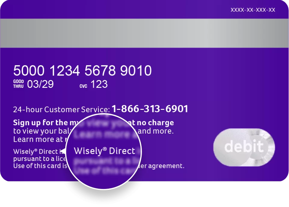 Wisely Direct Card